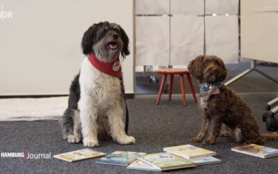 Beitrag im NDR über unsere Lesehunde Mogli und Luna